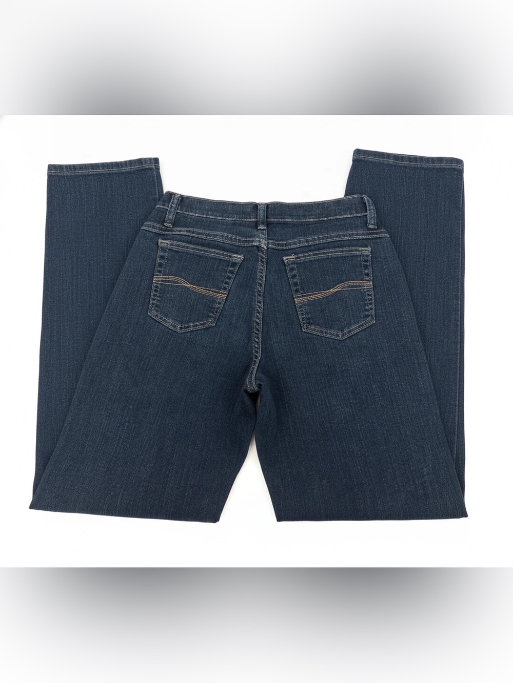 Riders by Lee Women's Boot Cut Jeans in Dark Blue Wash. Size 8 - Picture 3 of 7